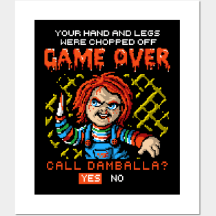 GAME OVER - Call Damballa? Posters and Art